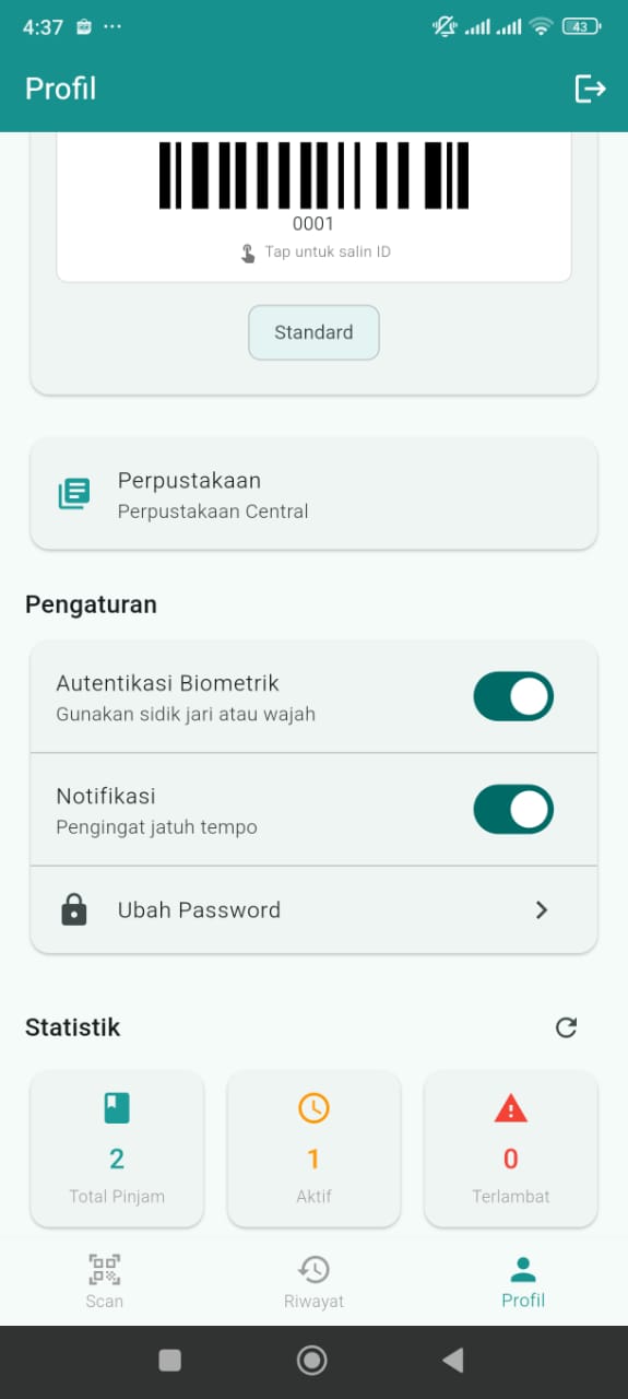 Profile Screen